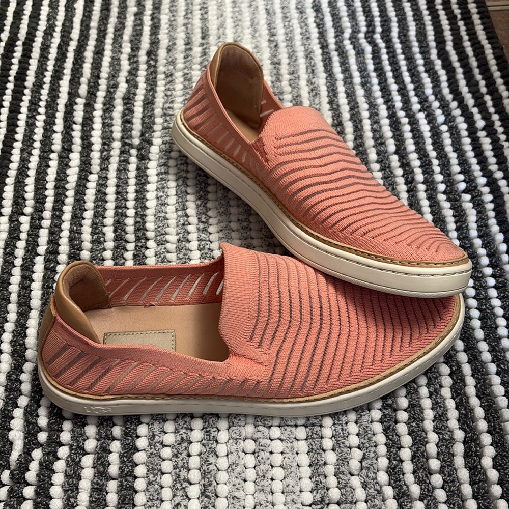 Ugg Sammy Breeze Slip-On Sneakers- Peach